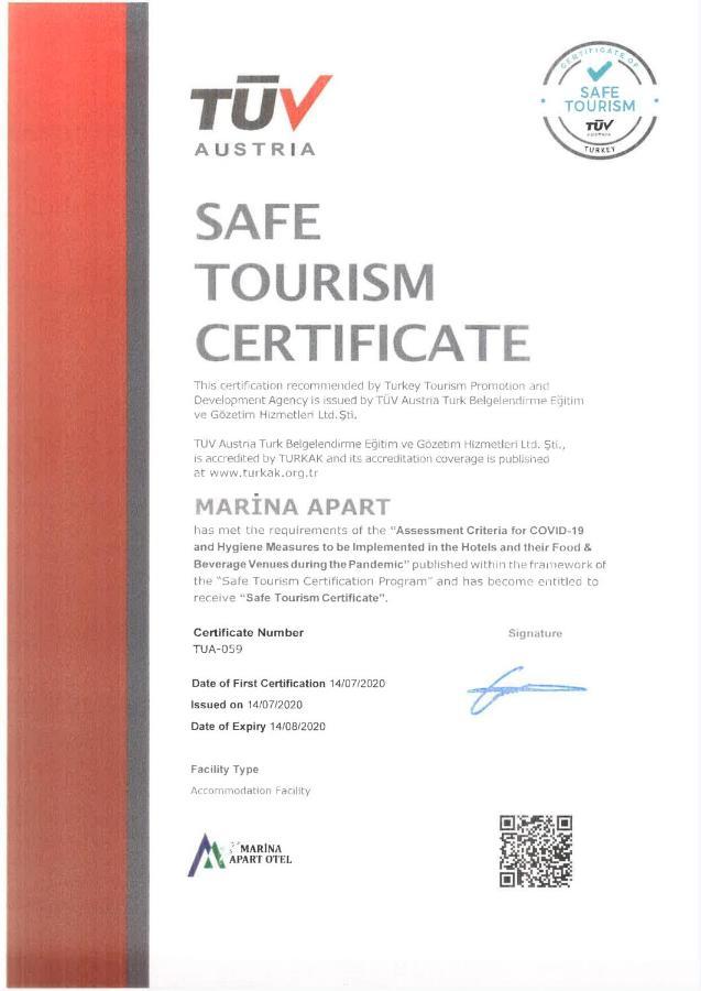 Marina Apart Hotel Marmaris Exterior foto